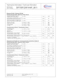 DF75R12W1H4FB11BOMA1 Datasheet Page 2