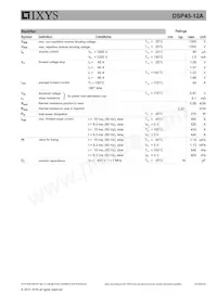 DSP45-12A Datasheet Page 2