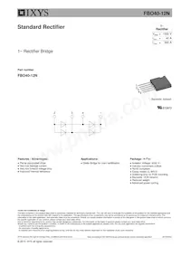 FBO40-12N Datasheet Copertura