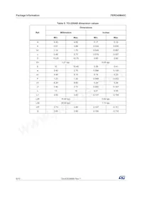 FERD40M45CT Datasheet Page 6