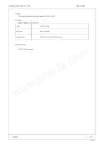 FMD-4204S Datasheet Cover