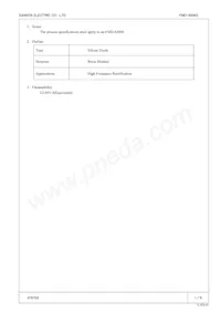FMD-4206S Datasheet Cover