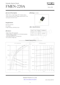 FMEN-220A Datasheet Cover