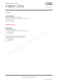 FMEN-220A Datasheet Pagina 6