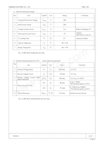 FML-12S Datasheet Pagina 2