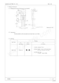 FML-13S Datasheet Pagina 3