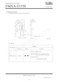 FMXA-2153S Datasheet Pagina 3