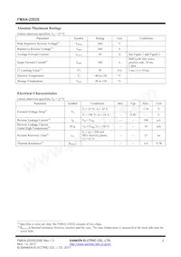 FMXA-2202S Datasheet Pagina 2