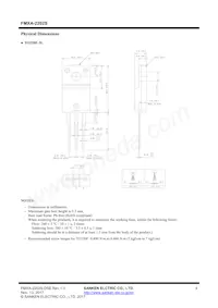 FMXA-2202S數據表 頁面 4