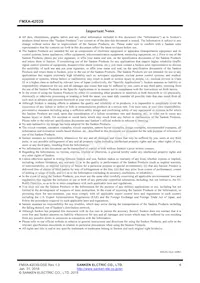 FMXA-4203S Datasheet Page 6