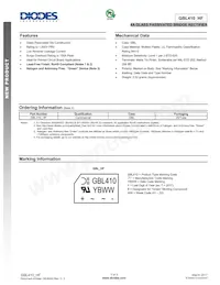 GBL410_HF Datasheet Cover