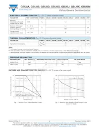 GBU8A-E3/45 Datasheet Page 2