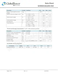GHXS015A120S-D1E Datasheet Page 2