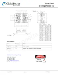 GHXS020A060S-D3 Datasheet Page 4