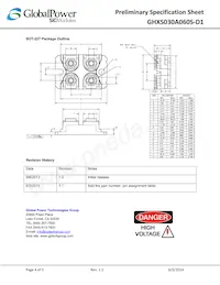 GHXS030A060S-D1 Datasheet Page 4