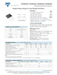 GSIB6A80-E3/45 Datasheet Cover