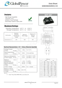 GSXD060A006S1-D3 Datasheet Cover