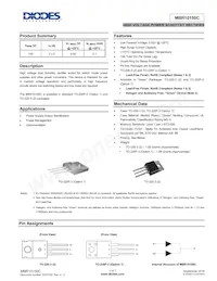 MBR10150CTF-E1 Datasheet Cover