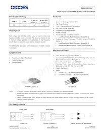 MBR20200CTF-E1 Datasheet Copertura