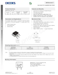 MBRB20200CT Datasheet Cover