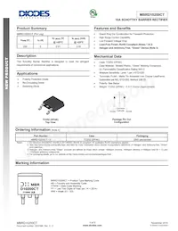 MBRD10200CT-13 Datasheet Cover