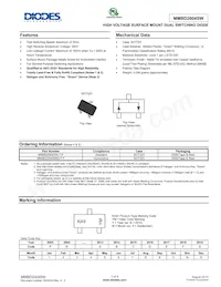 MMBD2004SW-7-F Datasheet Cover