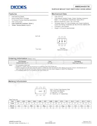 MMBD4448HTM-7-F Datasheet Cover