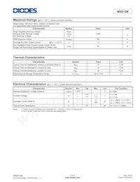 MSB12M-13 Datasheet Pagina 2