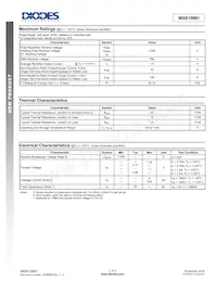MSB15MH-13 Datasheet Page 2