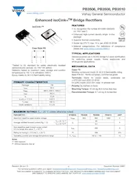 PB3508-E3/45 Datasheet Cover