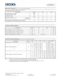 PDS1040CTL-13 Datasheet Pagina 2