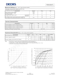 PDS1240CTL-13 Datasheet Page 2