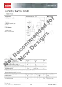 RB085T-90 Datasheet Cover