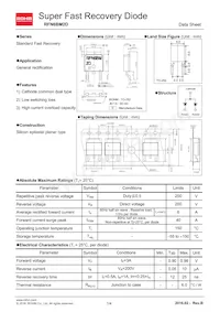 RFN6BM2DTL Datasheet Cover