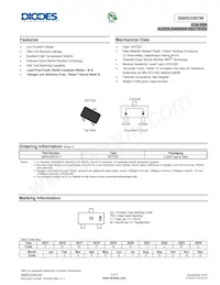 SBR0330CW-7 Datasheet Cover