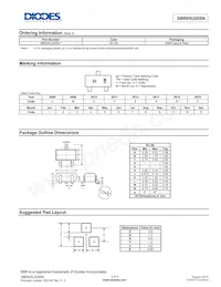 SBR05U20SN-7 Datasheet Pagina 3