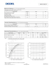 SBR10150CTE Datasheet Page 2