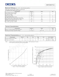 SBR1045CTLQ-13 Datasheet Page 2