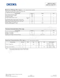 SBR10U150CT Datasheet Page 2