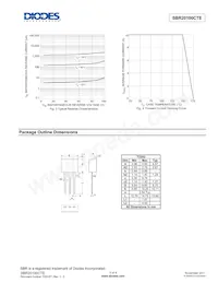 SBR20100CTE Datasheet Page 3