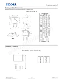 SBR20A100CTB-13 Datasheet Page 4