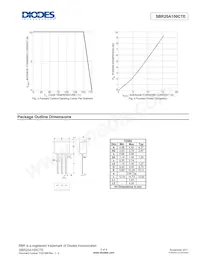 SBR20A100CTE Datasheet Page 3