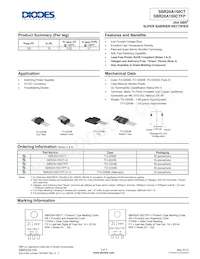 SBR20A150CTFP Datasheet Cover