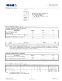 SBR20E100CT Datasheet Page 2
