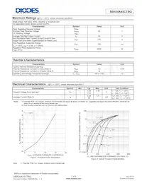 SBR30A45CTBQ-13 Datasheet Page 2