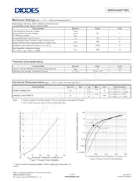 SBR30A60CTBQ-13 Datasheet Page 2