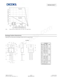 SBR40U300CT Datasheet Page 3