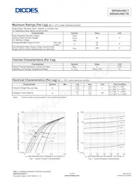 SBR40U60CTB-13 Datenblatt Seite 2