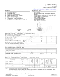SBR60A200CT Datasheet Cover