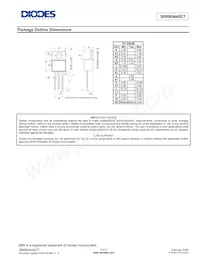 SBR60A45CT 데이터 시트 페이지 3